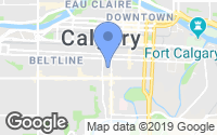 Map of Bowness, AB