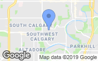 Map of Bowness, AB