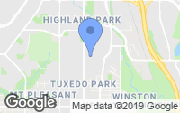 Map of Bowness, AB