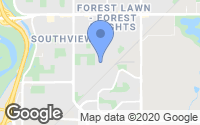 Map of Bowness, AB