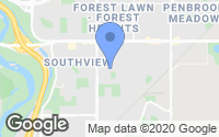 Map of Bowness, AB