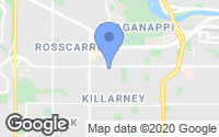 Map of Bowness, AB