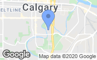 Map of Bowness, AB