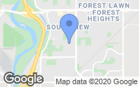 Map of Bowness, AB