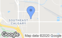 Map of Bowness, AB