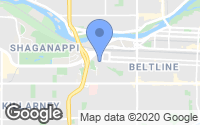 Map of Bowness, AB