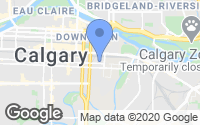 Map of Bowness, AB